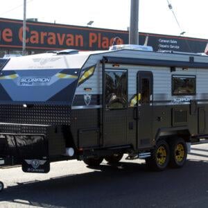 JB Caravans 22' Scorpion Sting Fd Cafe Lge Ensuite - Image 1