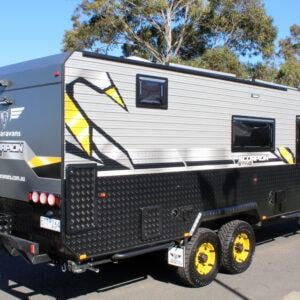 JB Caravans 22' Scorpion Sting Fd Cafe Lge Ensuite - Image 2