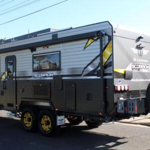 JB Caravans 22' Scorpion Sting Fd Cafe Lge Ensuite - Image 22